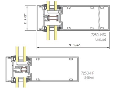INvision™ HR and HRX Unitized Window Wall and Curtainwall