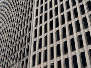 Byron Rogers Federal Office Building, photo by Carol Highsmith, courtesy of the Library of Congress, 2006