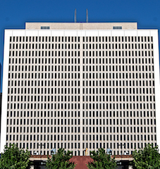 Byron Rogers Federal Office Building, photo by Mark Long, 2013